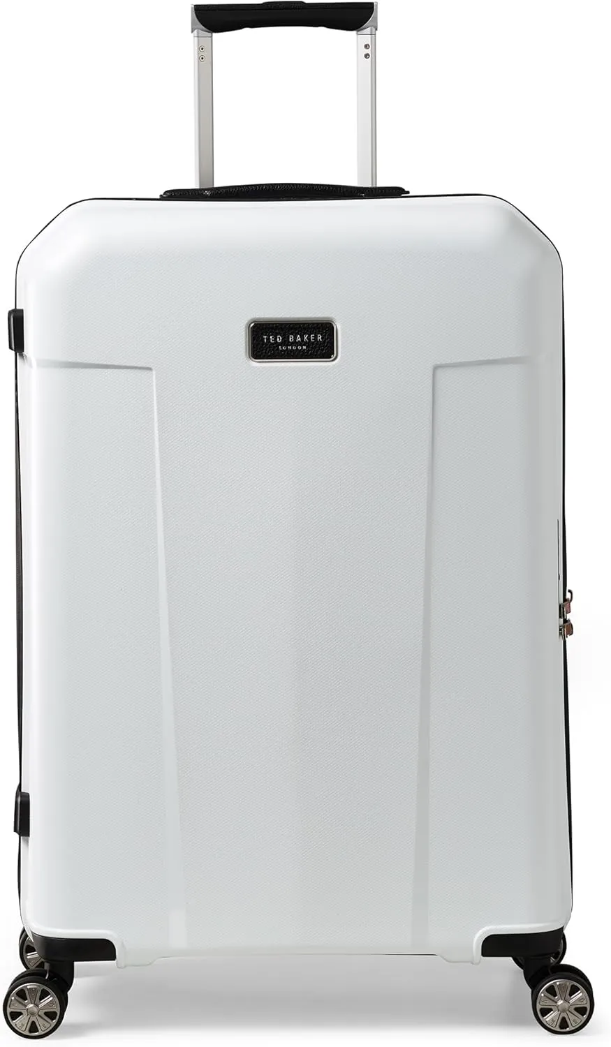 Ted Baker Flying Colours Hardside Trolley 4 Wheel Spinner, TSA Lock, Lightweight Suitcase, Men and Women