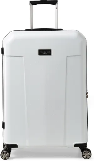 Ted Baker Flying Colours Hardside Trolley 4 Wheel Spinner, TSA Lock, Lightweight Suitcase, Men and Women