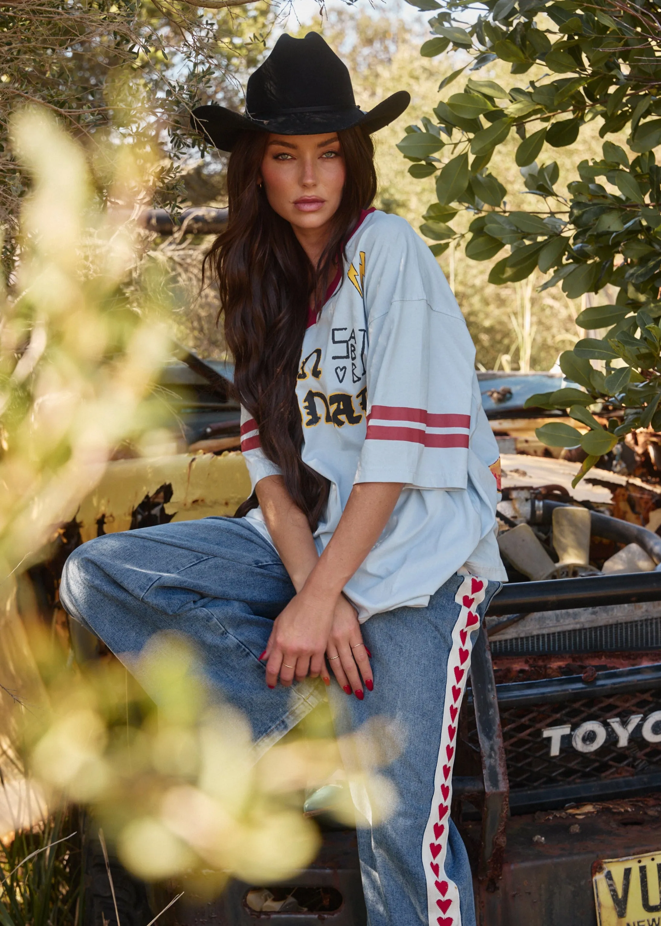 The  Very Oversized Born Original Tee - Sky Blue