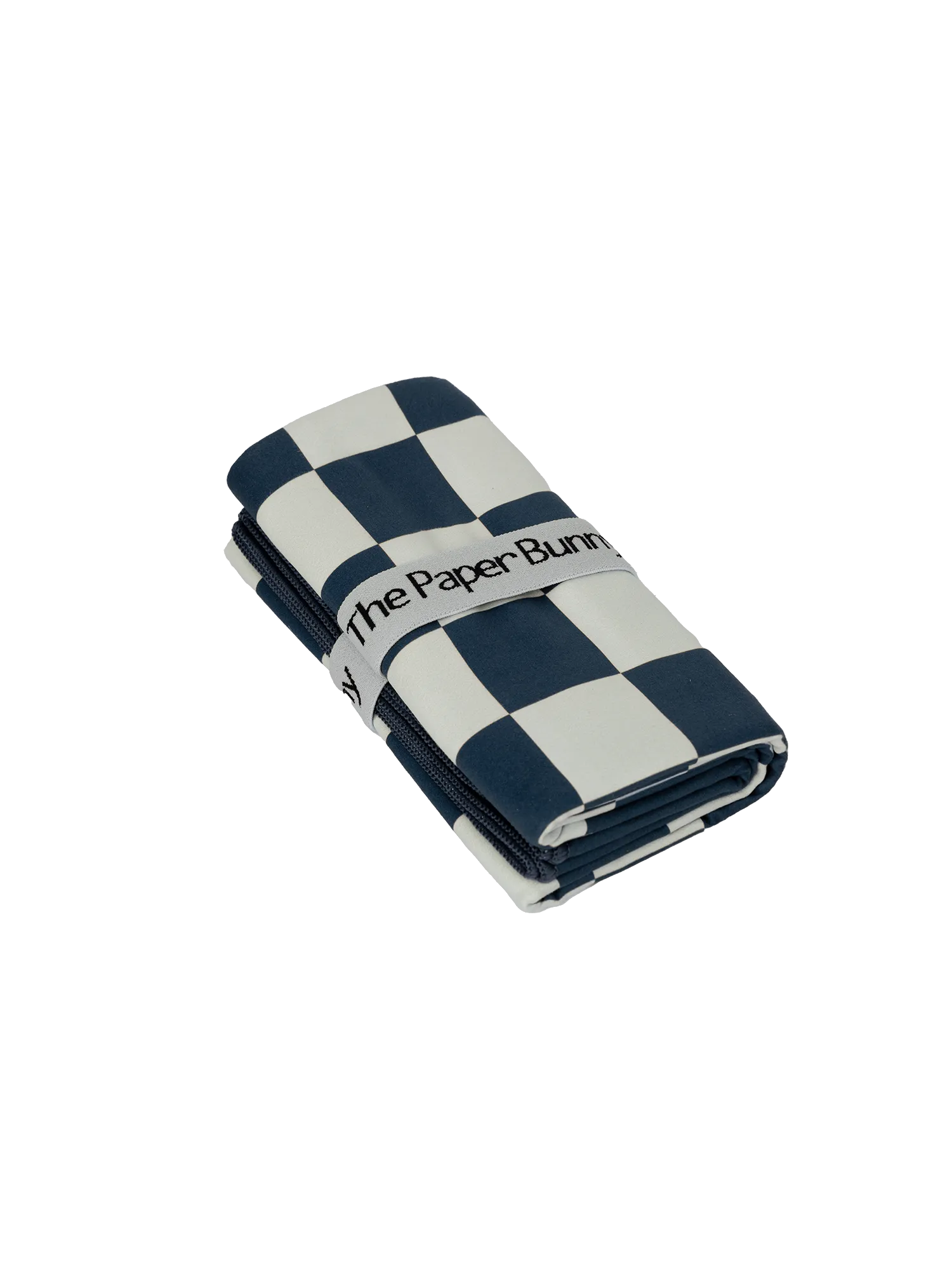 Travel Towel (Checkered Navy)