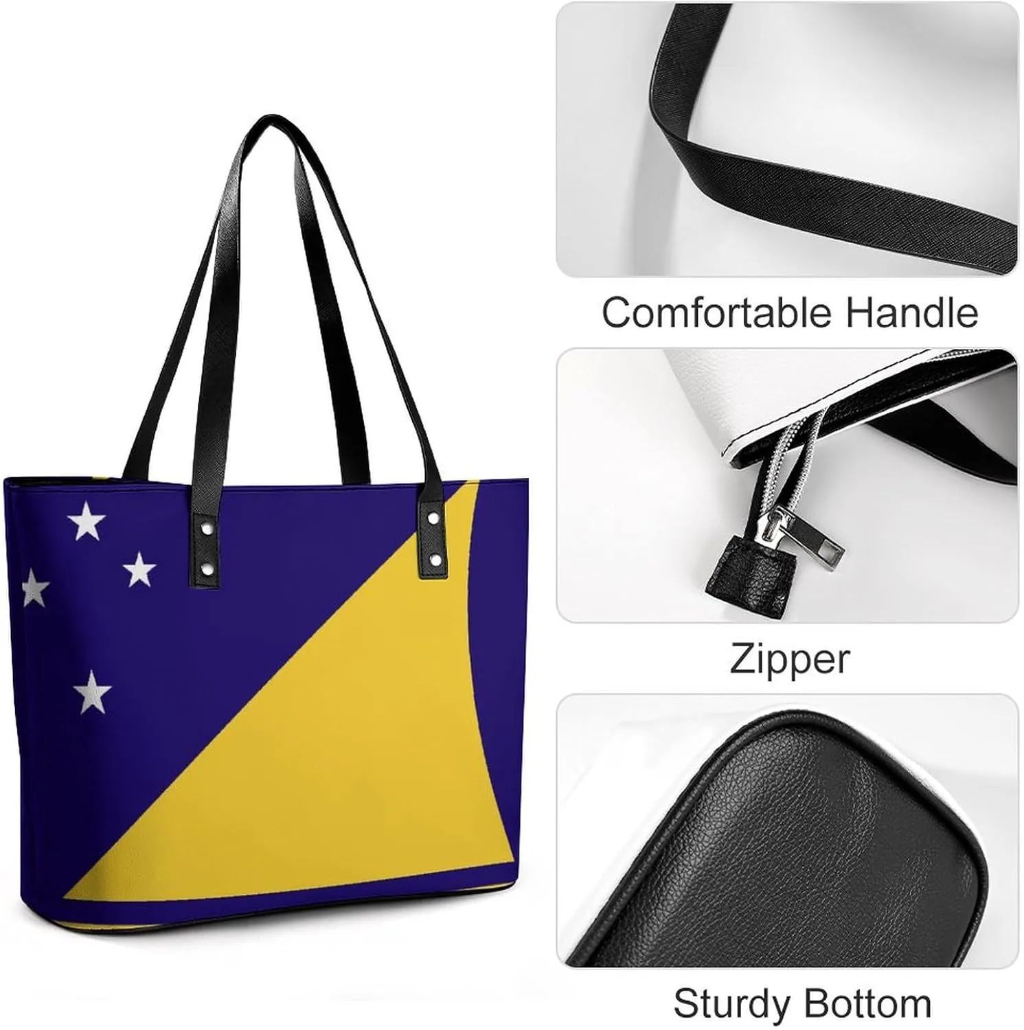 Trendy Mozambique Flag Hobo Tote for Women Stylish Leather Bag Perfect for Errands