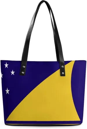 Trendy Mozambique Flag Hobo Tote for Women Stylish Leather Bag Perfect for Errands