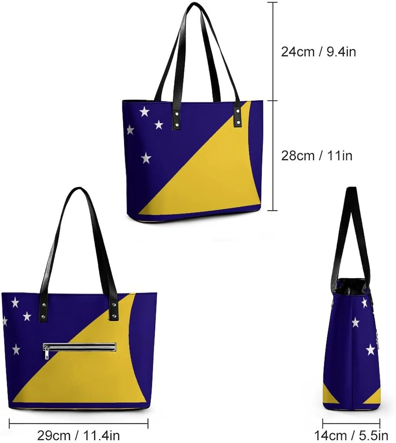 Trendy Mozambique Flag Hobo Tote for Women Stylish Leather Bag Perfect for Errands