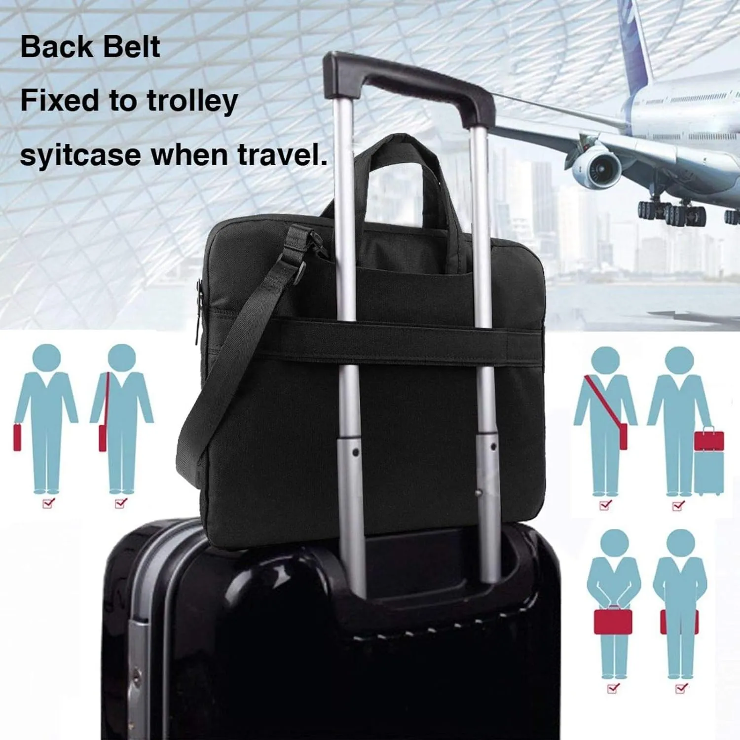 Unique 3D Animal dolphin Laptop Shoulder Bag Portable Laptop Bag Laptop Case Crossbody Briefcase w/Strap Handle
