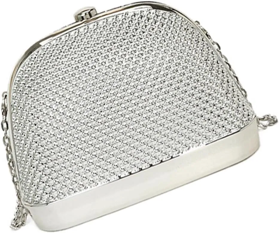 Unique Shell Shaped Acrylic Clutch Bag For Wedding And Evening Parties Shoulder Crossobdy Purse Party Handbag