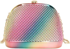 Unique Shell Shaped Acrylic Clutch Bag For Wedding And Evening Parties Shoulder Crossobdy Purse Party Handbag