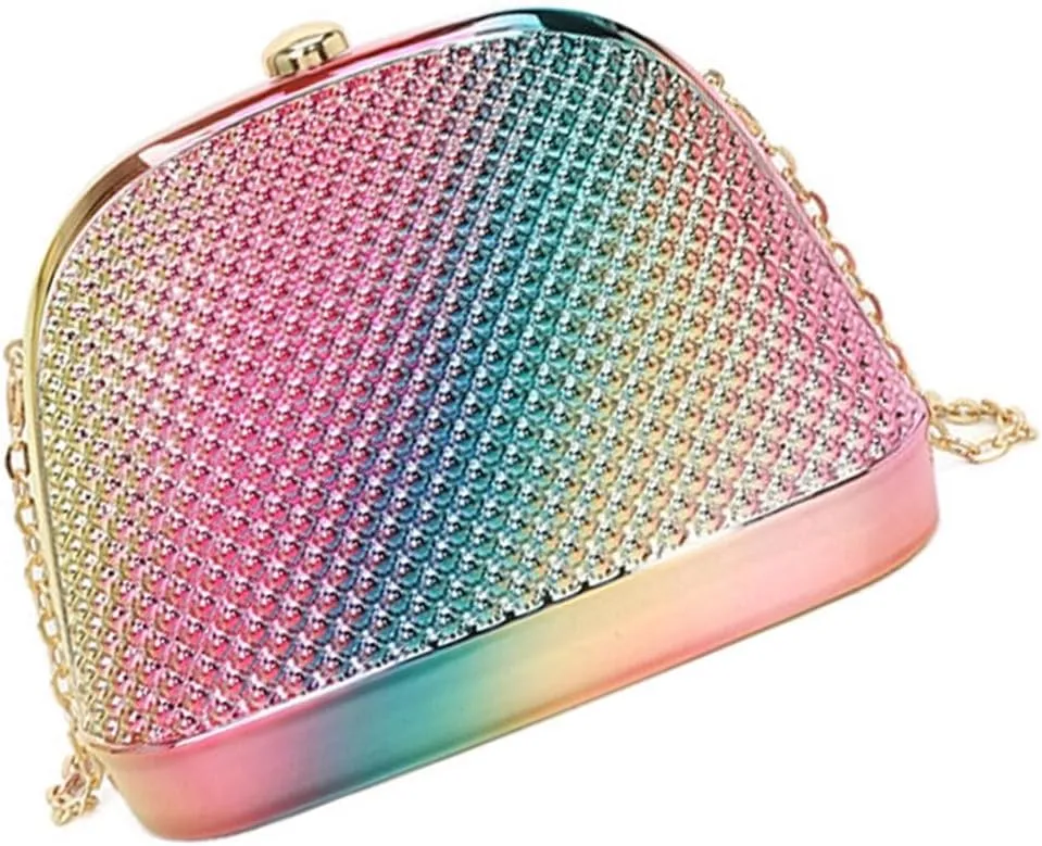Unique Shell Shaped Acrylic Clutch Bag For Wedding And Evening Parties Shoulder Crossobdy Purse Party Handbag