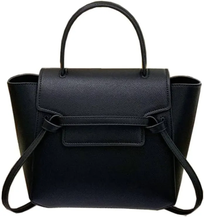 Women's Palm Print Catfish Handbag,Leather Satchel with Crossbody Strap