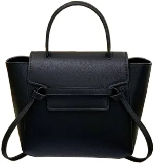 Women's Palm Print Catfish Handbag,Leather Satchel with Crossbody Strap