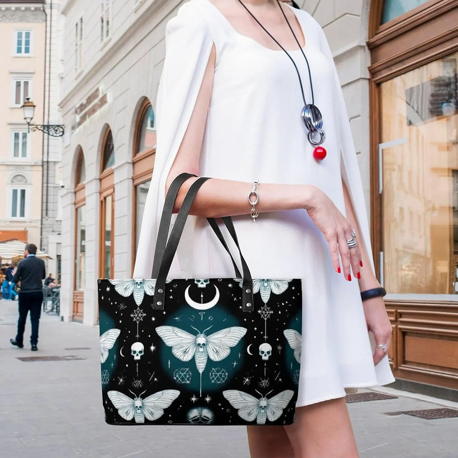 Women's Stylish Crossbody Bag PU Leather Shoulder Purse With Adjustable Strap