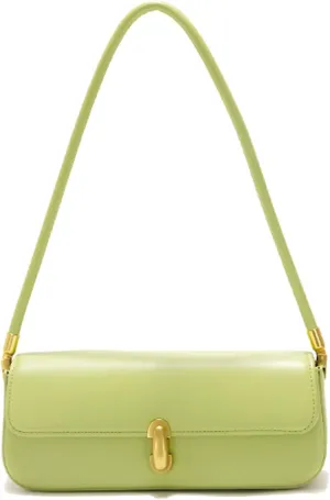 Women's Vintage Handbag PU Leather Fashion Underarm Bag Small Flap Shoulder Bag Simple Outdoor Top Handle Satchel Bagbag1776OWOISS