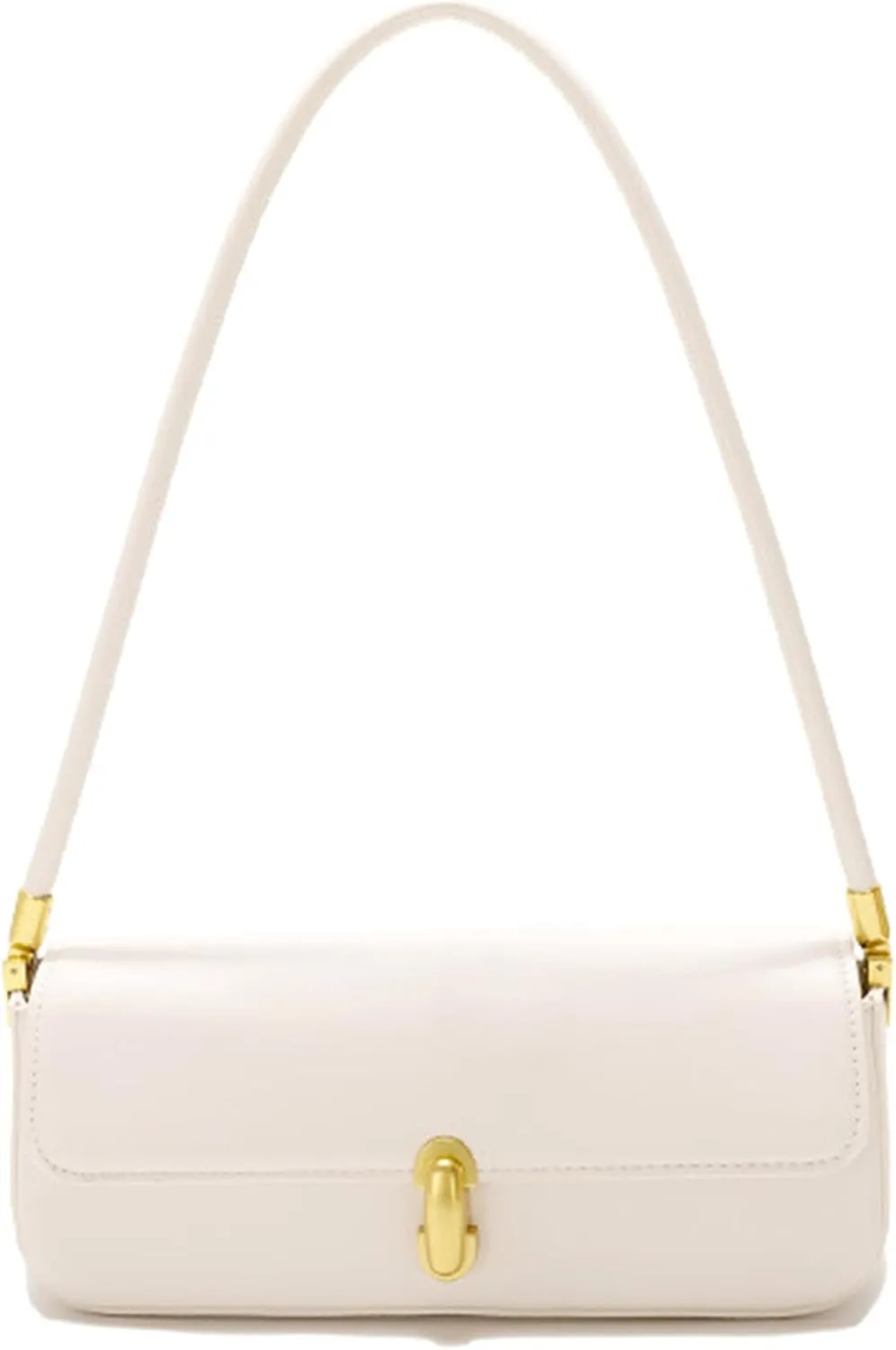 Women's Vintage Handbag PU Leather Fashion Underarm Bag Small Flap Shoulder Bag Simple Outdoor Top Handle Satchel Bagbag1780OWOISS
