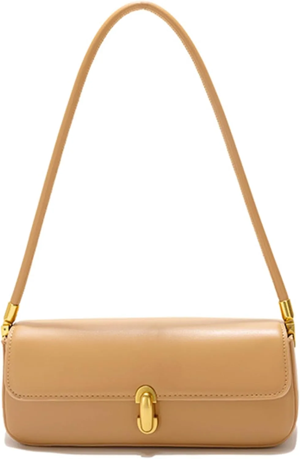 Women's Vintage Handbag PU Leather Fashion Underarm Bag Small Flap Shoulder Bag Simple Outdoor Top Handle Satchel Bagbag184OWOISS