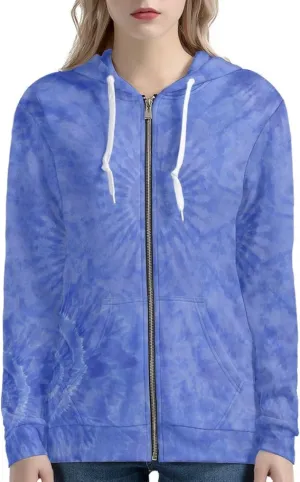 Womens Zip Up Hoodie Unique Graphic Long Sleeve Hooded Sweatshirt Pocket Loose Fit Winter Fall Clothes