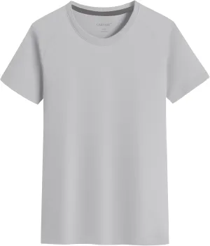 Youth Performance Short Sleeve Shirt, UPF 50 Quick Dry Athletic T Shirt for Boys & Girls