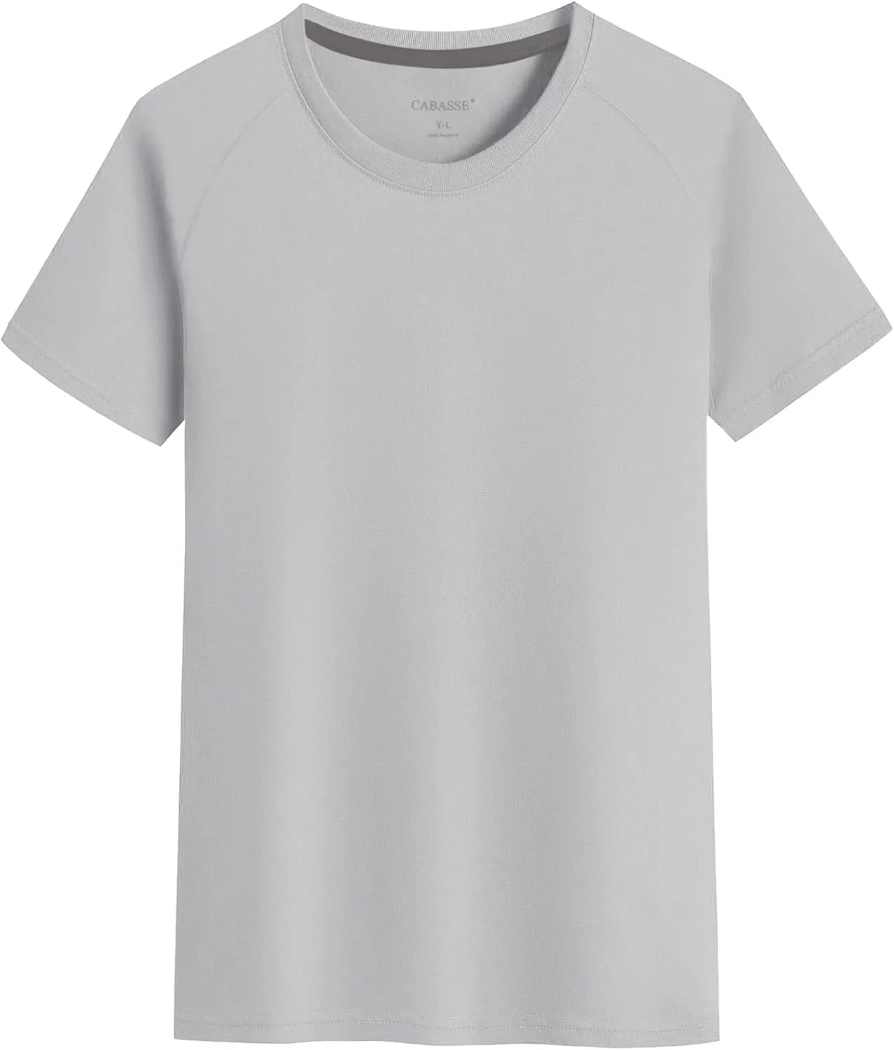 Youth Performance Short Sleeve Shirt, UPF 50 Quick Dry Athletic T Shirt for Boys & Girls