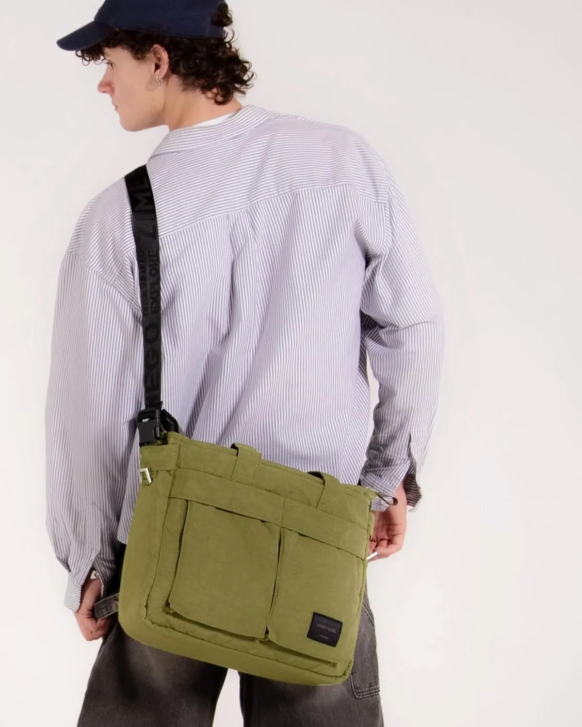 ZIMEGO Stylish Casual Business Laptop Tote Bag  Durable Travel Crossbody Shoulder Bag