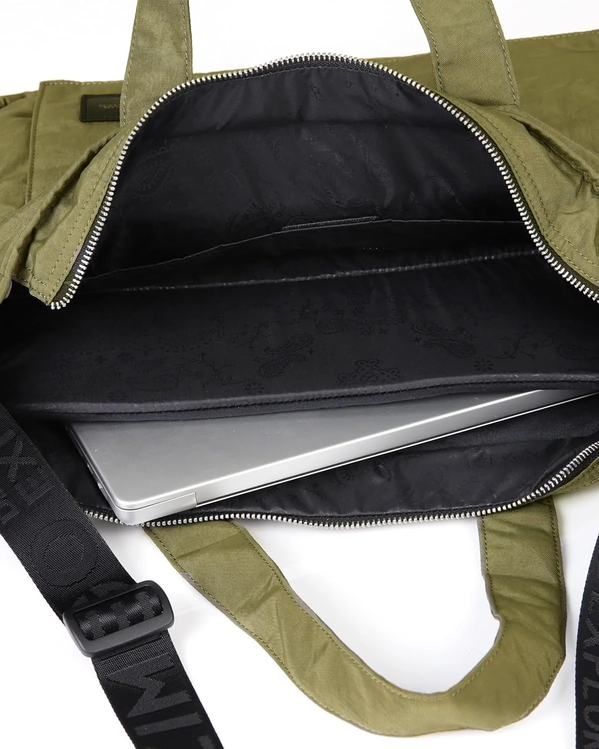 ZIMEGO Stylish Casual Business Laptop Tote Bag  Durable Travel Crossbody Shoulder Bag
