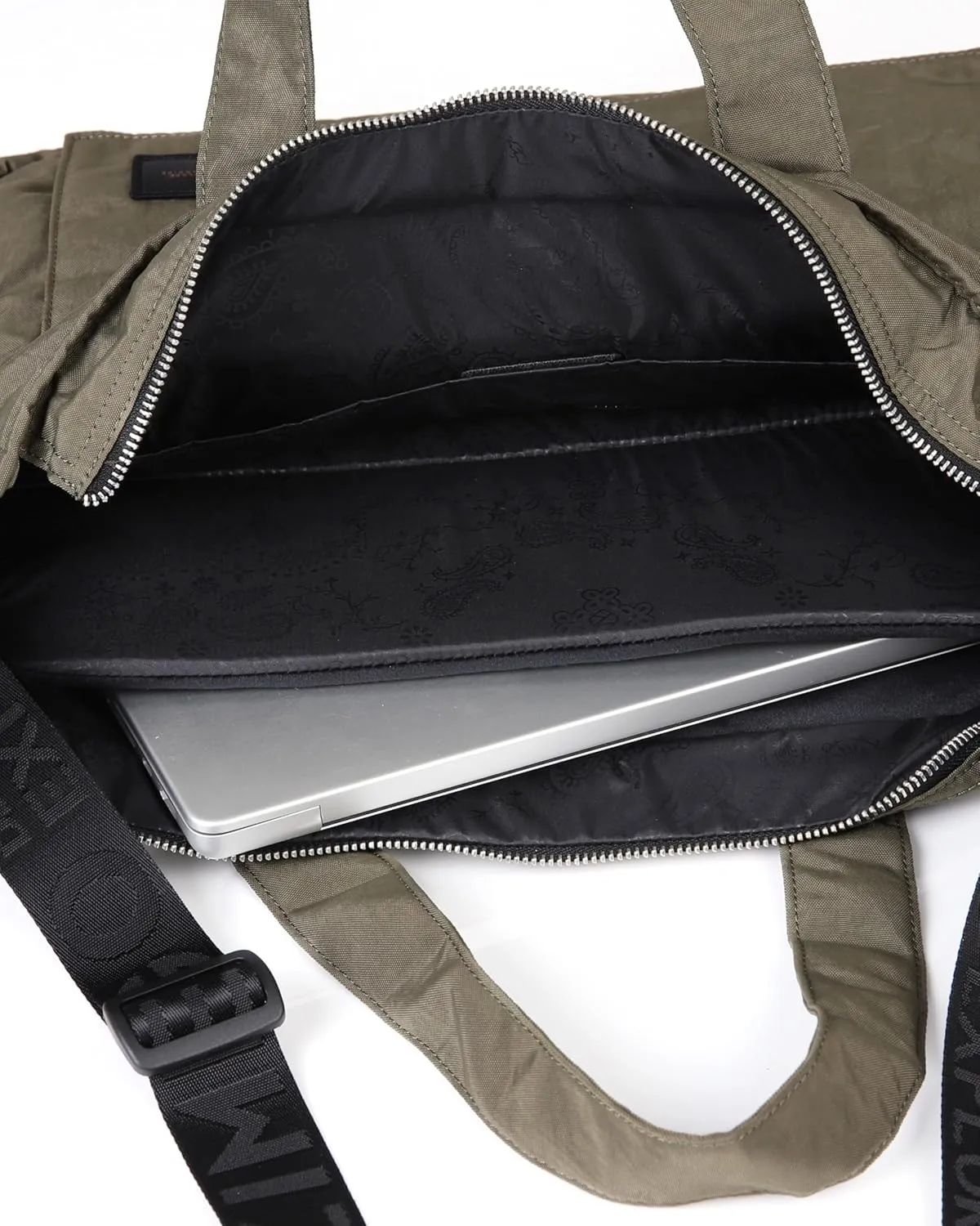 ZIMEGO Stylish Casual Business Laptop Tote Bag  Durable Travel Crossbody Shoulder Bag