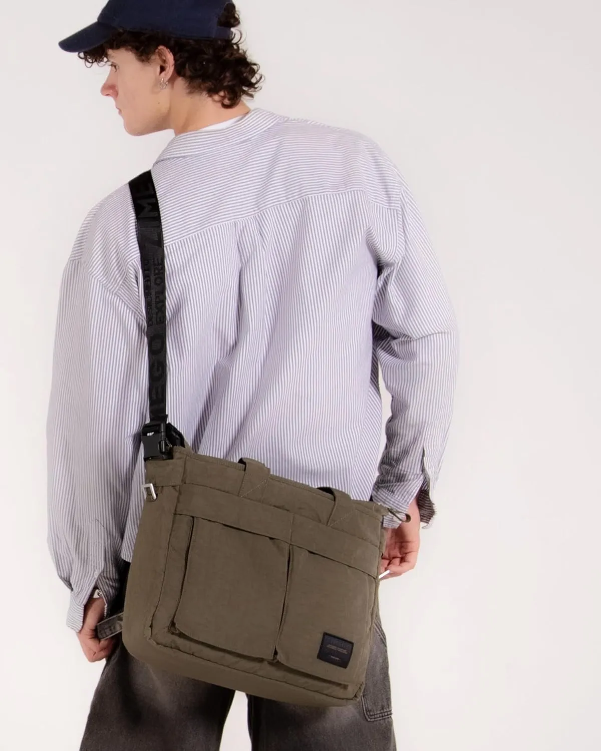 ZIMEGO Stylish Casual Business Laptop Tote Bag  Durable Travel Crossbody Shoulder Bag