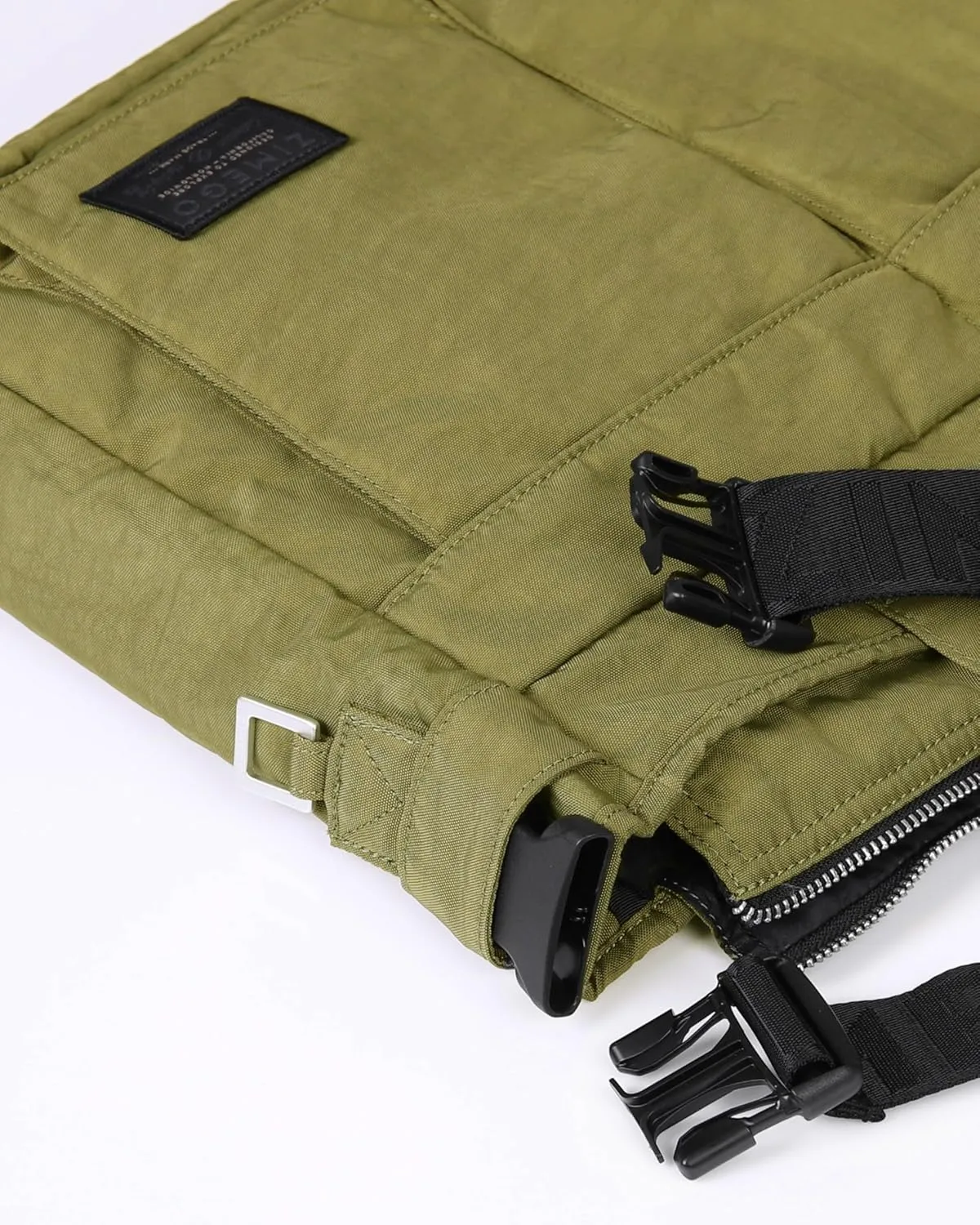 ZIMEGO Stylish Casual Business Laptop Tote Bag  Durable Travel Crossbody Shoulder Bag