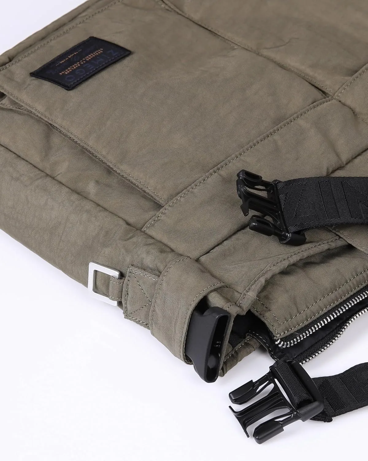 ZIMEGO Stylish Casual Business Laptop Tote Bag  Durable Travel Crossbody Shoulder Bag